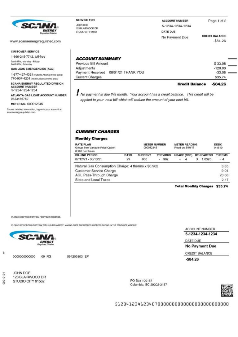 SCANA Bill – Verdoc