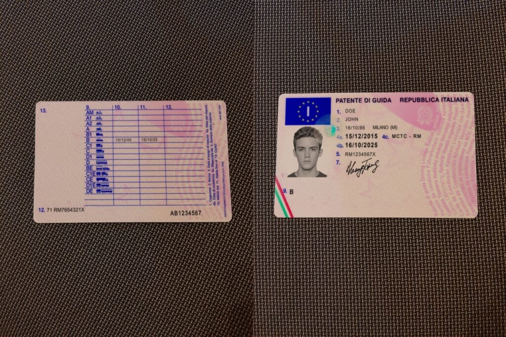 Italy Driving Licence – Verdoc